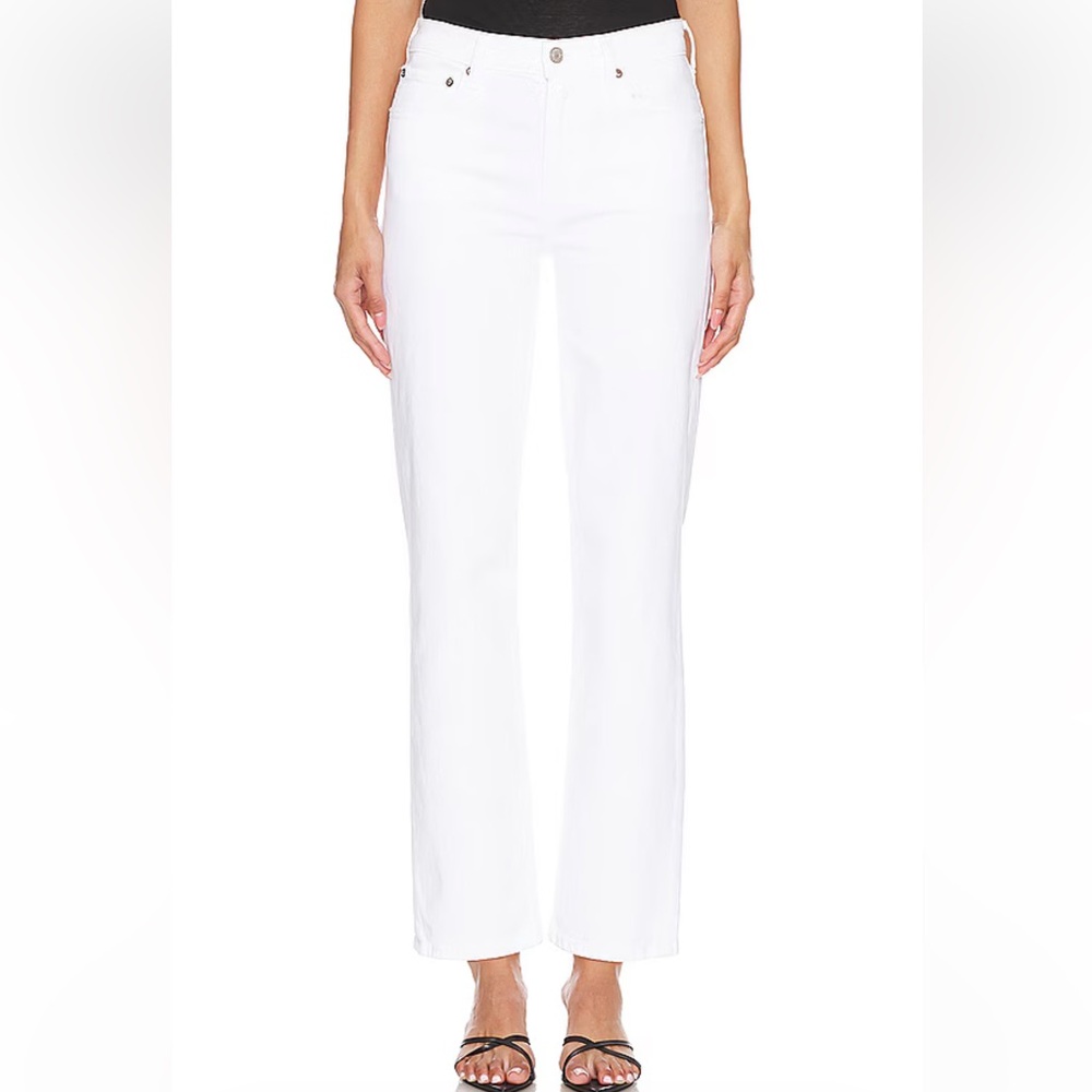 Agolde Kye Mid Rise Straight Jeans